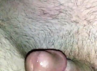 Real homemade video of anal orgasm with slow mo action